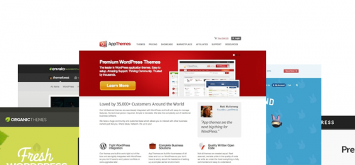 All WordPres Theme Shops