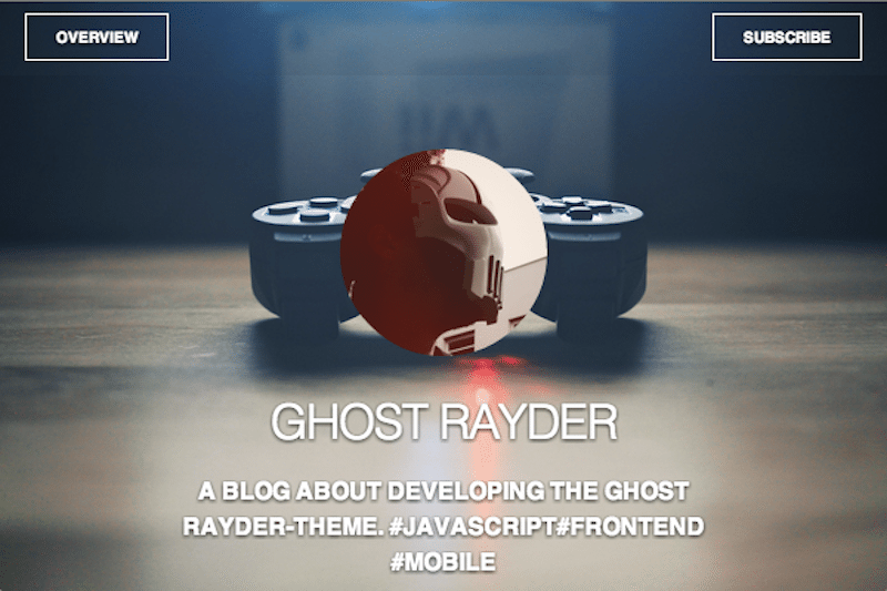 GhostRayder Theme