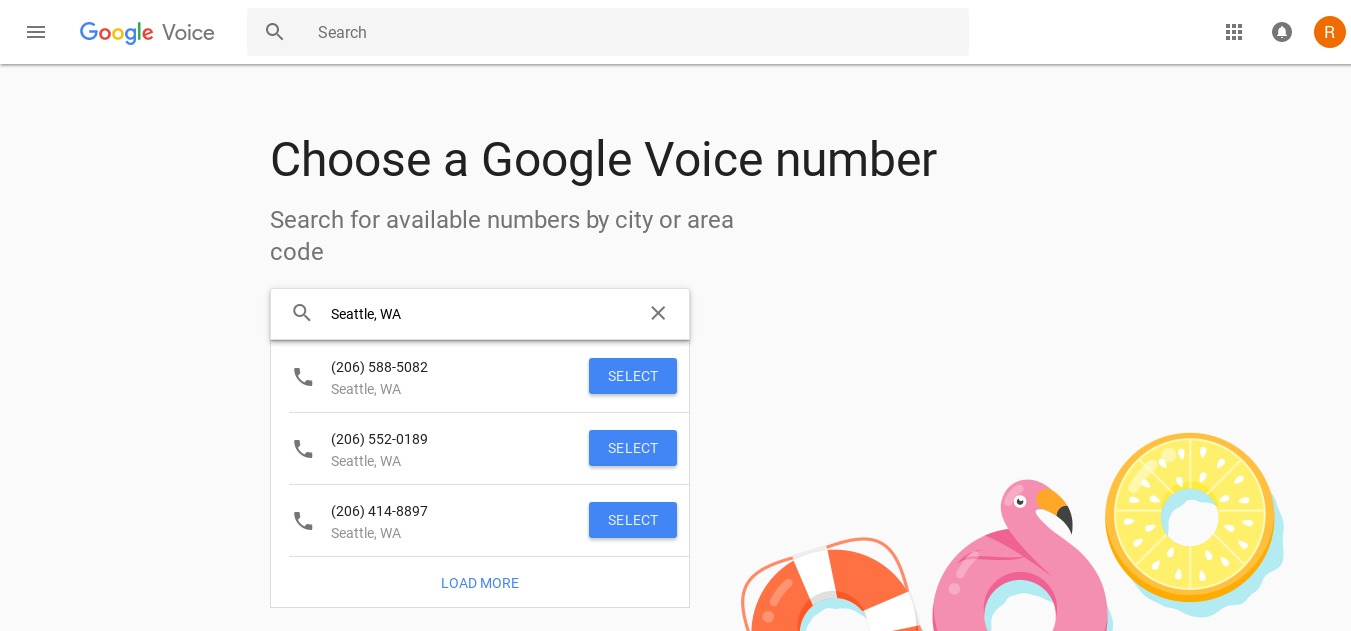 Google Voice Signup